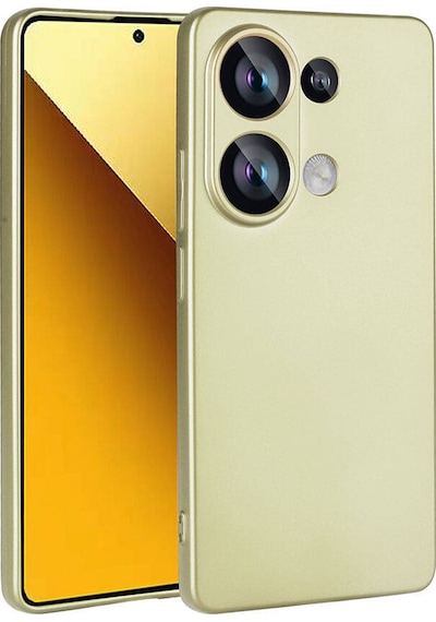 Noktaks - Redmi Note 13 4g Uyumlu - Kılıf Mat Soft Esnek Premier Silikon Kapak - T32203 - Siyah Siyah