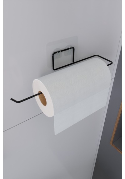 Yapışkanlı Metal Mutfak Rulo Kağıt Tutucu Mutfak Düzenleyici Banyo Düzenleyici Havluluk 7009