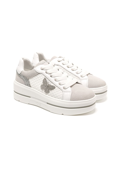 Sneaker Günlük Kadın Diğer 185552dm Donna Serena 5552dm White Silver Beyaz