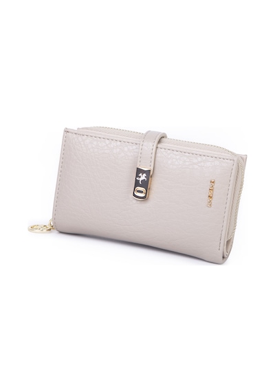Nas Bag Kadın Orta Boy Kartlık Kağıt Para Ve Bozuk Para Tasarımına Sahip Kum Victoria 16x9 Cm Kum Rengi