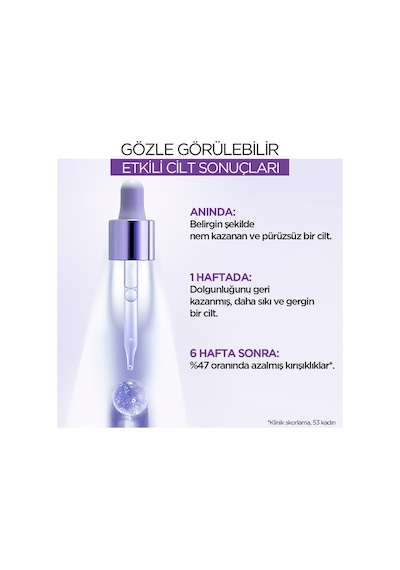 L'Oreal Paris Revitalift Filler %1.5 Saf Hyaluronik Asit Serum 30 ML + True Mat Fondöten