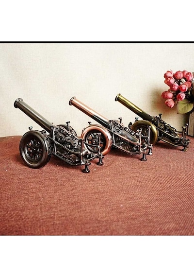 Metal Top Arabası Modelleri Büyük Boy El Yapımı Metal Süs