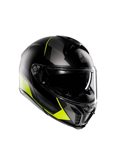Agv Tourmodular Mlt Perception Kask Sarı - Siyah