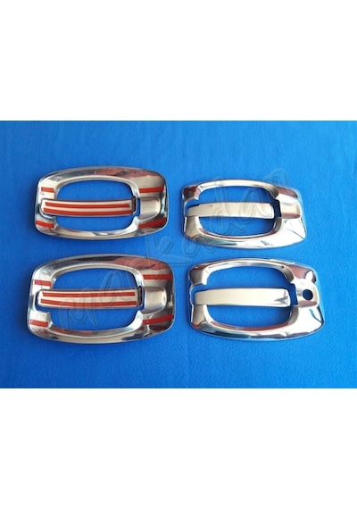 Citroen Jumper Krom Kapı Kolu 2006 Sonrası 4 Kapı 8 Parça Paslanm