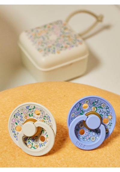 Bibs X Liberty Colour 2'li Chloe Meadow-Ivory 6-18 Ay