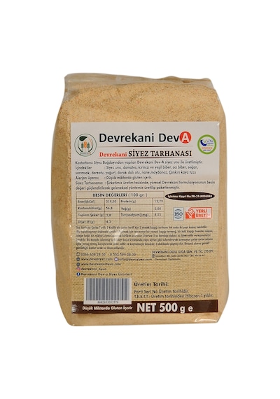 Devrekani Deva Siyez Tarhanası Yöresel Katkısız 500 G
