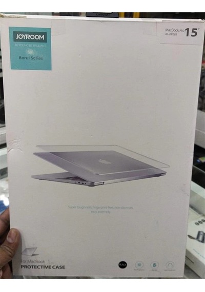 Joyroom Macbook Uyumlu Pro 15 İnch Kılıf Siyah