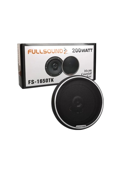Sh Fullsound Fs-1650tk 16 Cm 6'' 200 Watt Tweeterlı Kapaklı Oto Hoparlör 2'li Takım Najmaddin