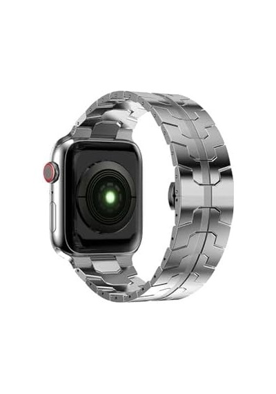 44mm İle Uyumlu Krd, 63 Metal Kordon, Siyah