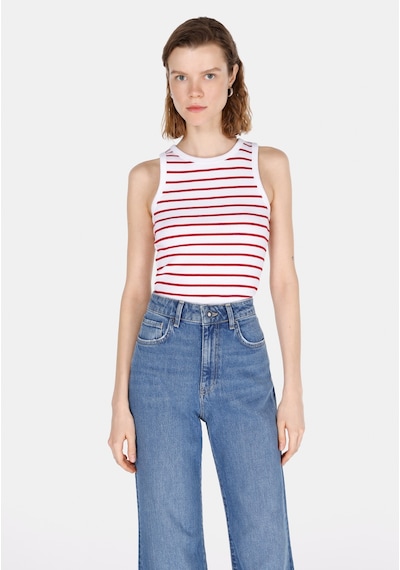 Colin's Colins Slim Fit Kadın Kirmizi Atlet Cl1073443 Q1.v1 Red Kırmızı