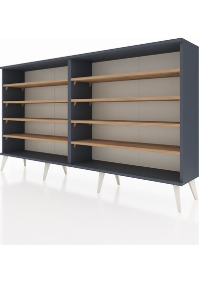 Arges Konsol 8 Raflı 176x30x99 Antrasit-antrasit/çam Antrasıt/atlas Çam - Antrasıt Arges Konsol 8 Raflı 176x30x99 Antrasit-antrasit/çam Antrasıt/atlas Çam - Antrasıt