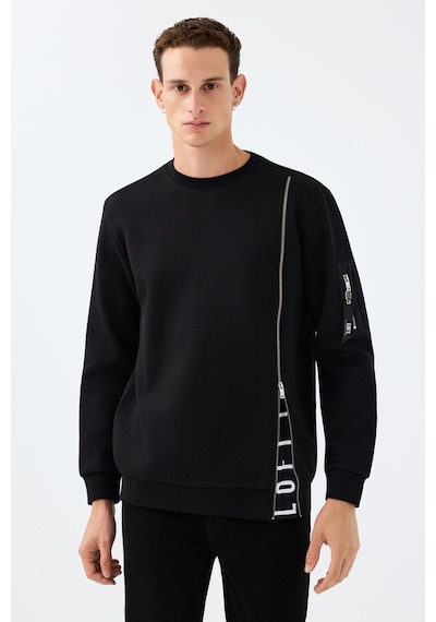 Loft Lf2041629 Erkek Sweatshirt Siyah