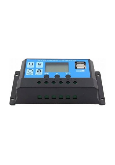 60A Solar Güneş Paneli Şarj Kontrol Cihazı Regülatörü 12 V-24 V (Tü