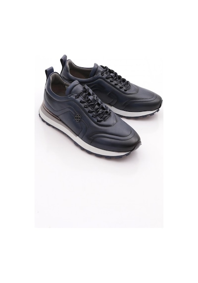 Dgn 5960 Erkek Bağcikli Sneakers Ayakkabi Lacivert