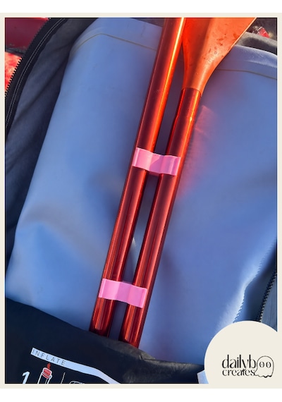 Sup/kano Pembe Kürek Düzenleyici Aparat 2'li Set-kürek Parça Tutucu Klips-paddle Board Taşıma Aksesuarı