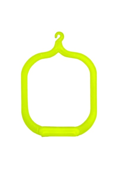 Plastik Renkli Kuş Salıncağı, 20cm, Çok Renkli