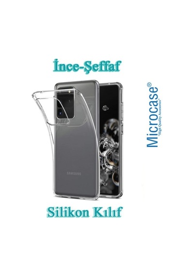 Microcase Samsung Uyumlu Galaxy S20 Ultra Ince 0.2 Mm Soft Silikon Kilif 434422580