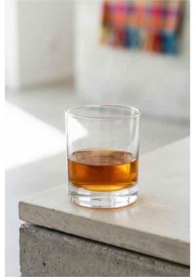 Lav Ada Cam Viski Bardağı 6'lı 320 ml (Meşrubat/Kokteyl Bardağı )