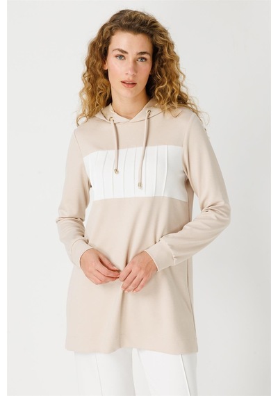 Esswaap Oysh Kumaş Kapişonlu Sweat Pantolon Takım Taş-taş Taş