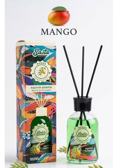 Sasta Mis Kokulu Bambu Oda Kokuları Egzotik Esintisi 100 Ml Ekonomik Boy Mango