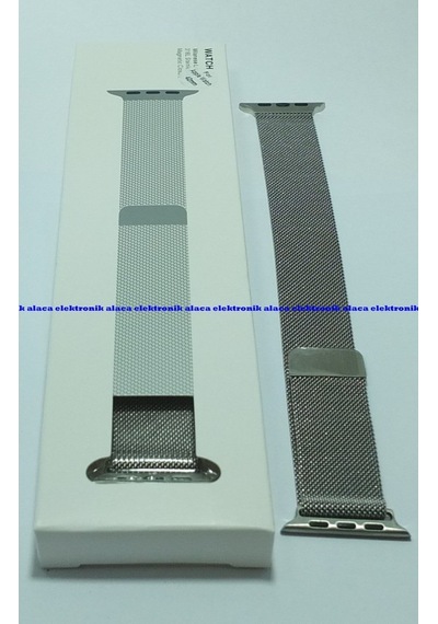 Apple Uyumlu  Watch 38 MM Celik Orme Kordon 38 MM Kayıs