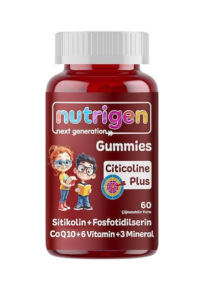 Nutrigen Next Generatıon Cıtıcoline Plus 60 Gummıes