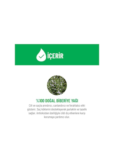 Siveno %100 Doğal Biberiye Suyu Saç Dökülmesi Karşıtı ve Hızlı Saç Uzatma Etkili Saç Toniği 150 ML