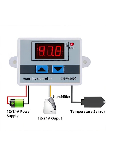 Xh-w3005 Dijital Termostat 12v