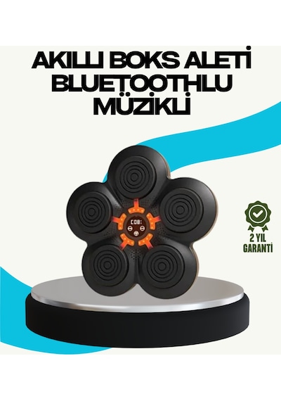 Ev Tipi Akıllı Boks Duvar Paneli Müzikli Bluetoothlu Refleks Geliştirme Cihazı