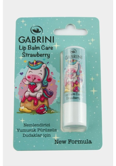 Gabrini - 999 - Çilekli Dudak - Nazblsmm - Nemlendirici Turkuaz 1