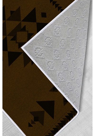 Rovigo Home Dijital Baskı Yıkanabilir Kaymaz Taban Salon Halısı RVG0161-SD1061 Çok Renkli