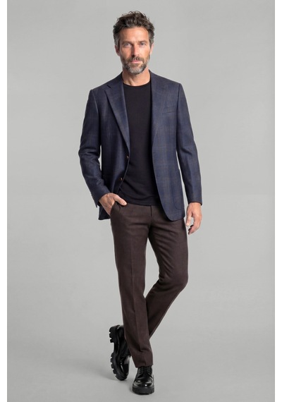 Bisse Comfort Fit Lacivert Mono Yaka Çift Yırtmaçlı Tek Cep 6 Drop Erkek Yün Ceket Pck25k25206 D39 Lacivert Bisse Comfort Fit Lacivert Mono Yaka Çift Yırtmaçlı Tek Cep 6 Drop Erkek Yün Ceket Pck25k25206 D39 Lacivert