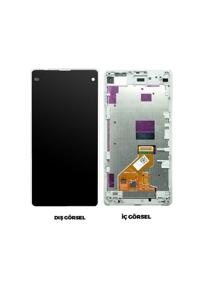 Teknonet Sony Xperia Z1 Mini Uyumlu Lcd+dokunmatik+çıtalı - Sarı