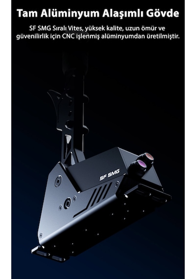 Pxn Sf Smg Sıralı Vites Sequential Shifter - Hall Manyetik Sensörlü Tam Metal Yarış Vitesi