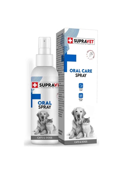 Supravet Oral Care Kedi Ve Köpek Ağız Bakım Spreyi 100 Ml