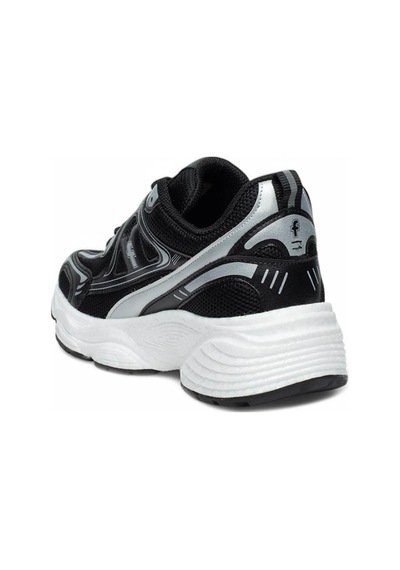 Bluefeet Flt Siyah Beyaz Fileli Kadın Sneaker Spor Ayakkabı Siyah
