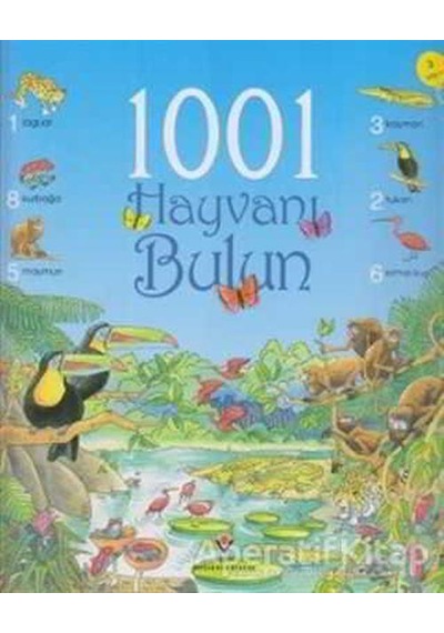 1001 Hayvanı Bulun - Ruth Brocklehurst - Tübitak Yayınları