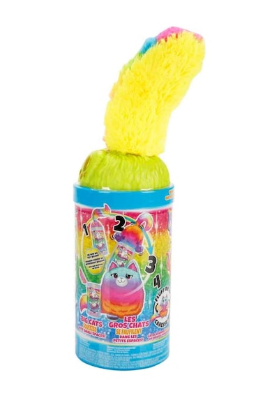 Sunman Misfittens Peluş Sürpriz Paket W4 6d S01004680 04680 Yeşil Kapak Çok Renkli