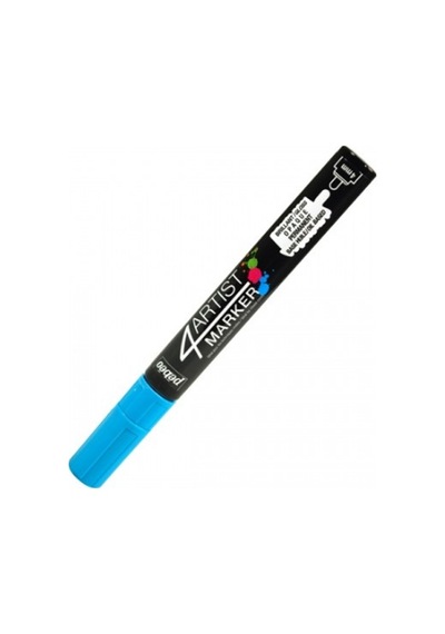 Pebeo 4Artist Oil Marker 4 Mm Yuvarlak Uç Light Blue