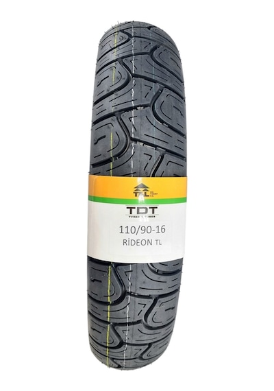 Tdt Tyres 110/90-16 Tl Tubeless - Dubleks Motosiklet Lastiği Rideon1a