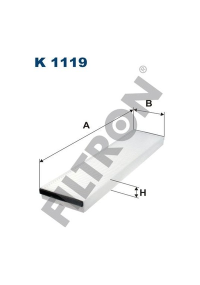 FILTRON K1119 POLEN FİLTRESİ MİNİ COOPER I 1.6 115HP 05/01-09/08