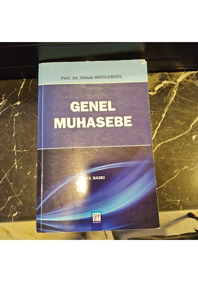 Genel Muhasebe- Prof. Dr. Orhan Sevilengül