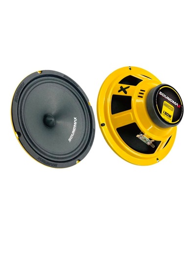 Soundmax 20cm Midrange Ciftti 360watt 180rms İki Adet Sx-m81xs