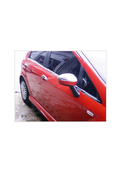 Fiat Grande Punto Krom Cam Çıtası 6 Prç. 2005 ve Üzeri P.  Çelik