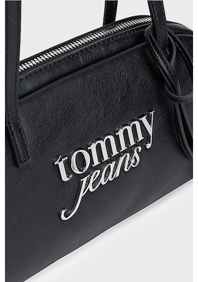 Tommy Jeans Logolu Omuz Askılı Çanta Kadın Çanta Aw0aw18787 Bds Siyah