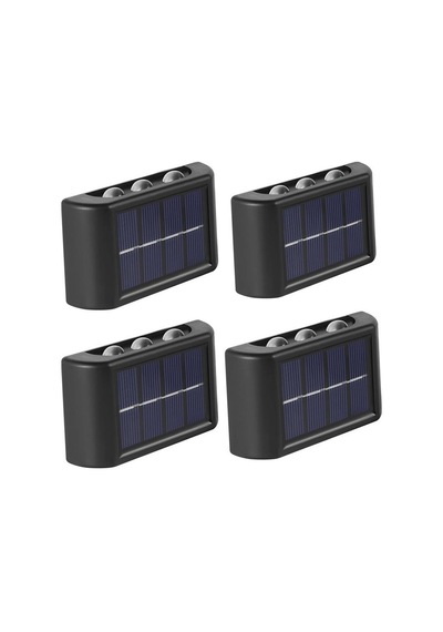 Powermaster Solar Aplik Duvar Lambası 4'lü Set