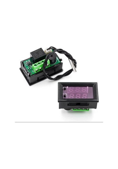 W1209kw 12v Dc Termostat Sıcaklık Kontrol Cihazı Panel Tip -50 110