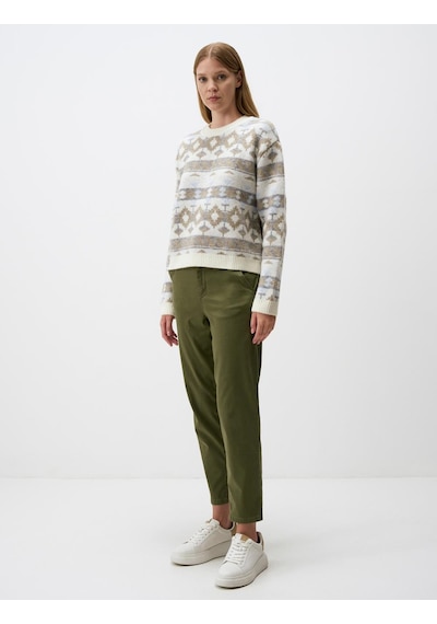Jimmy Key Haki Normal Paça Cepli Gabardin Pantolon 4ww01311101312 Haki
