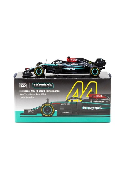 Eco Lounge 1/64 Mercedes-amg F1 W12 E Performance New York Demo Run 2024 Lewis Hamilton