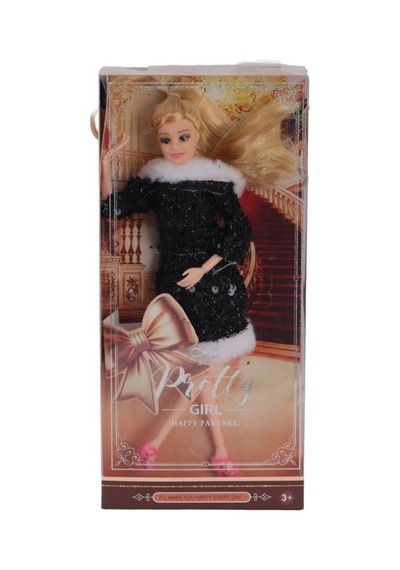 Agh 520 Kahverengi Pretty Girl Pullu Kürklü 10pcs Mixed
